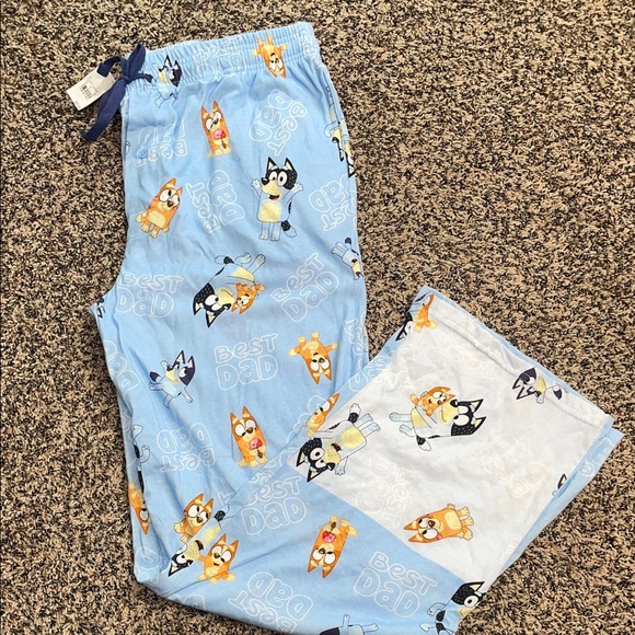 Bluey Other - Bluey Graphic Lounge Pants “Best Dad” Various Sizes | NWT